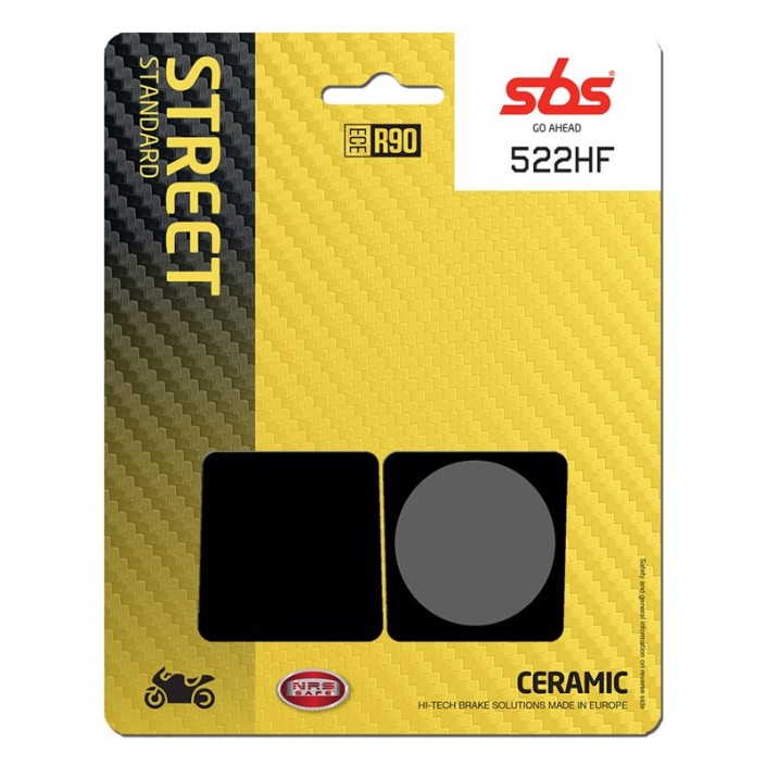 SBS - placute frana 522HF - Street [Ceramic]