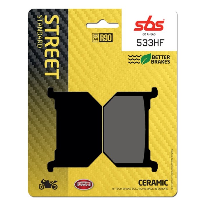 SBS - placute frana 533HF - Street [Ceramic]