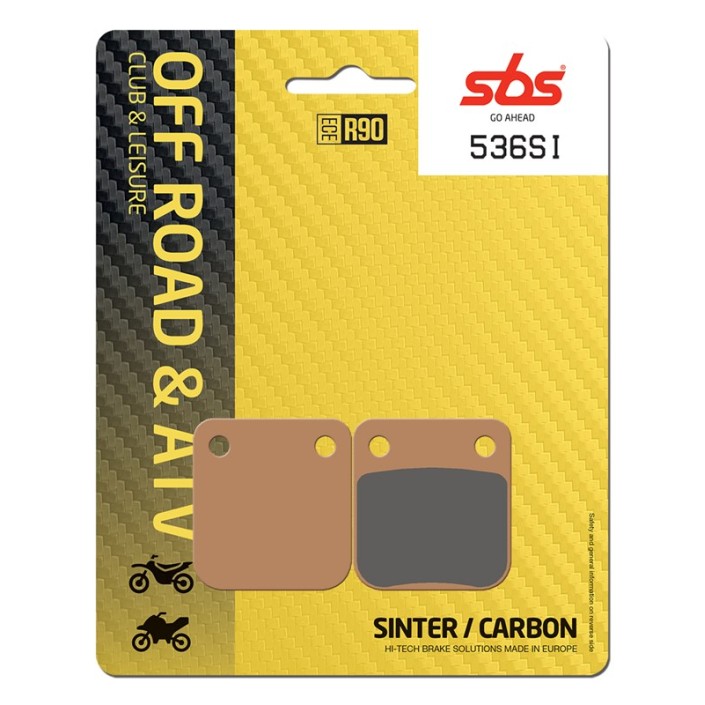SBS - placute frana 536SI - Offroad & ATV [Sinter / Carbon]