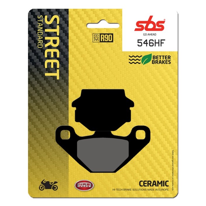 SBS - placute frana 546HF [135HF] - Street [Ceramic]