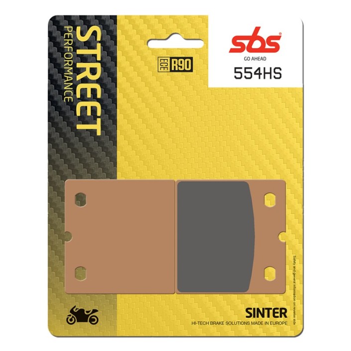 SBS - placute frana 554HS - Street [Sinter]