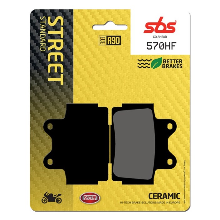 SBS - placute frana 570HF - Street [Ceramic]