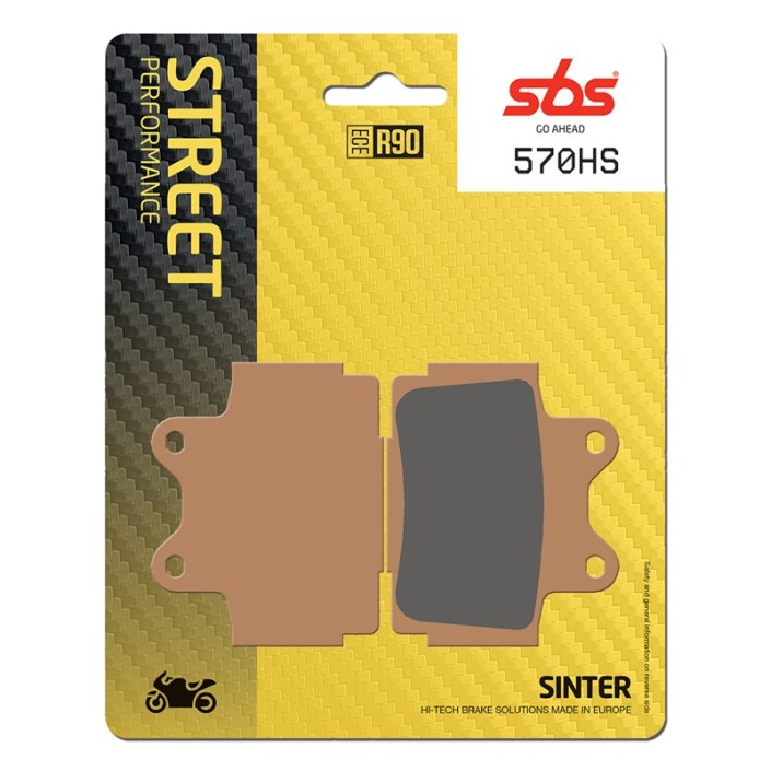 SBS - placute frana 570HS - Street [Sinter]