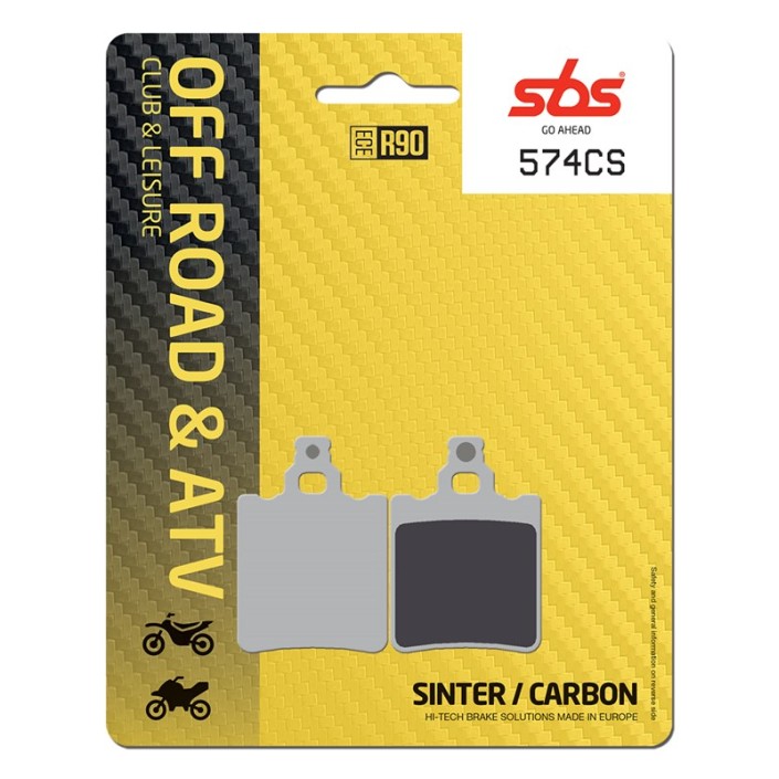 SBS - placute frana 574CS - Offroad & ATV [Sinter / Carbon]