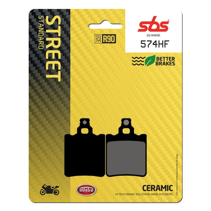 SBS - placute frana 574HF - Street [Ceramic]