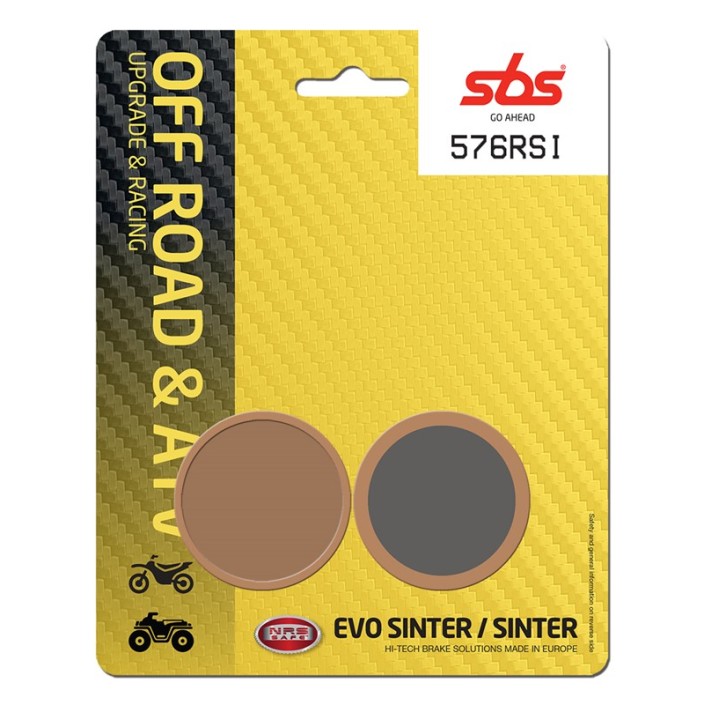 SBS - placute frana 576RSI - Offroad & ATV [Evo Sinter / Sinter]