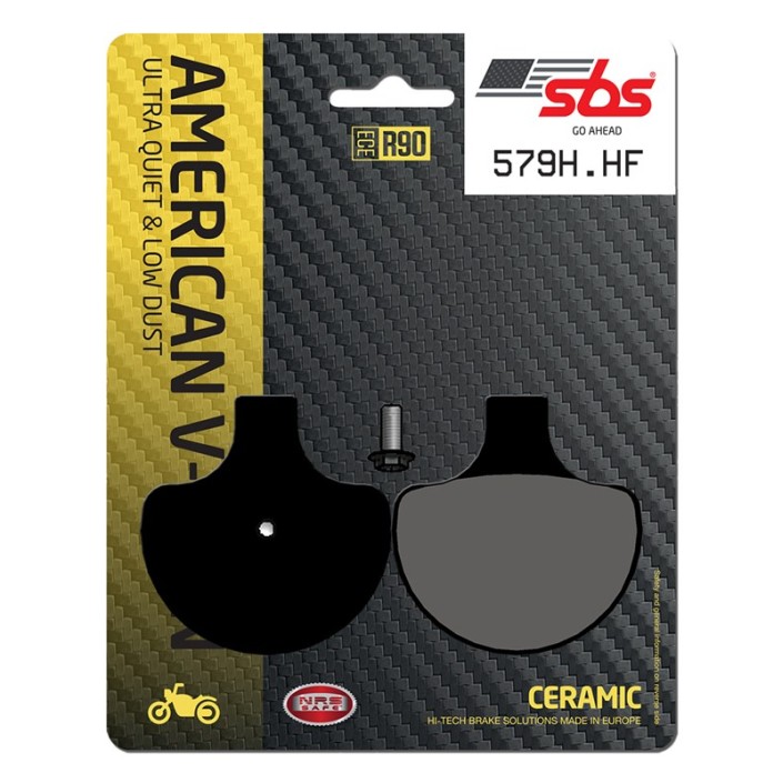 SBS - placute frana 579H.HF - American V-Twin [Ceramic]