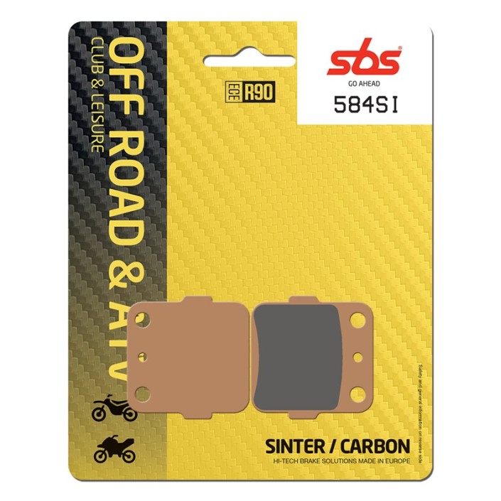 SBS - placute frana 584SI - Offroad & ATV [Sinter / Carbon]