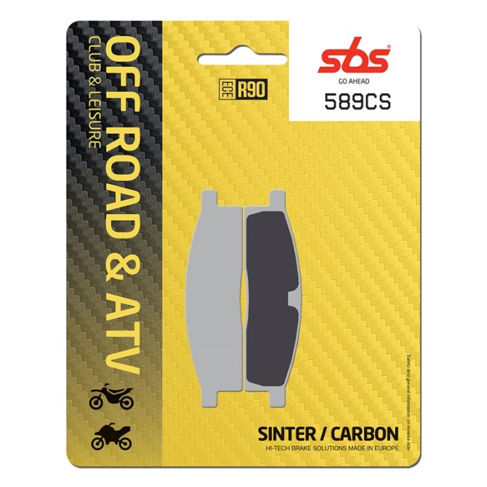 SBS - placute frana 589CS - Offroad & ATV [Sinter / Carbon]
