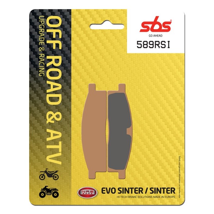 SBS - placute frana 589RSI - Offroad & ATV [Evo Sinter / Sinter]