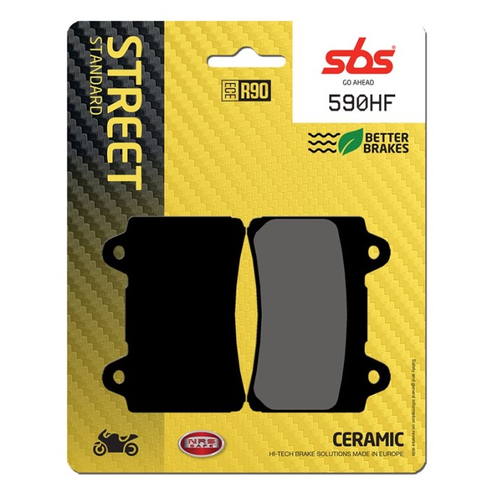 SBS - placute frana 590HF - Street [Ceramic]