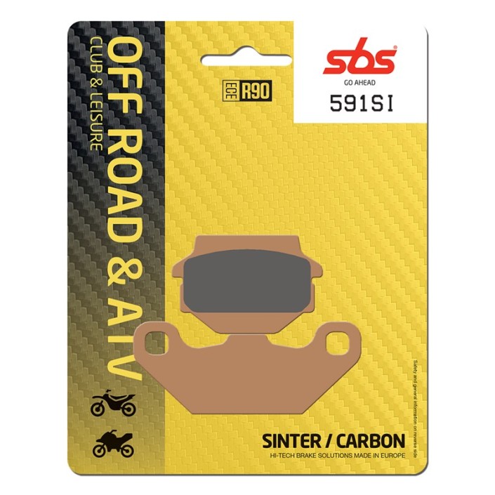 SBS - placute frana 591SI - Offroad & ATV [Sinter / Carbon]