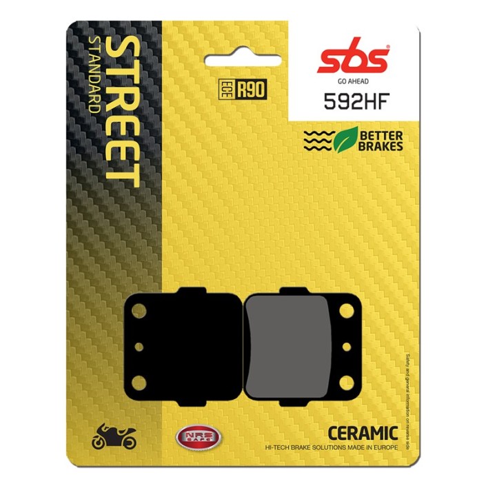 SBS - placute frana 592HF - Street [Ceramic]