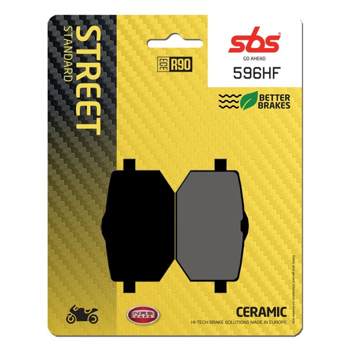 SBS - placute frana 596HF - Street [Ceramic]