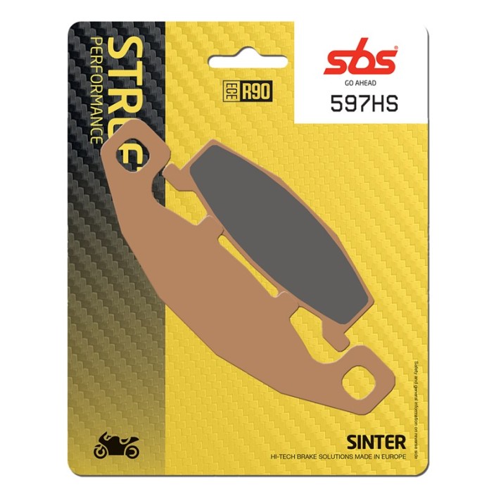 SBS - placute frana 597HS - Street [Sinter]