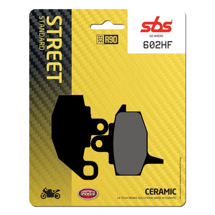 SBS - placute frana 602HF - Street [Ceramic]