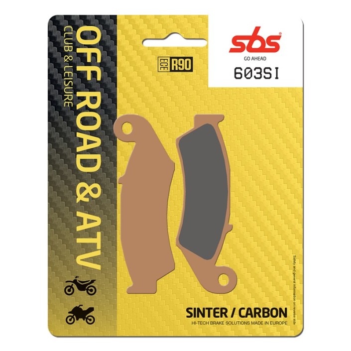 SBS - placute frana 603SI - Offroad & ATV [Sinter / Carbon]