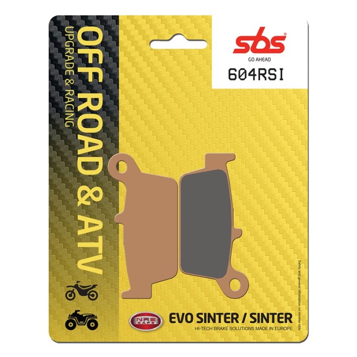 SBS - placute frana 604RSI - Offroad & ATV [Evo Sinter / Sinter]