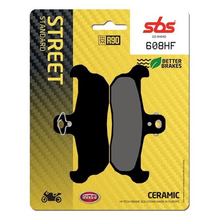 SBS - placute frana 608HF - Street [Ceramic]