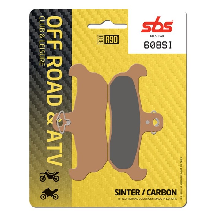 SBS - placute frana 608SI - Offroad & ATV [Sinter / Carbon]