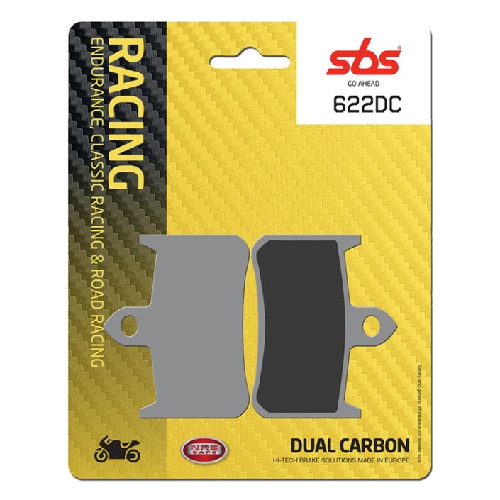 SBS - placute frana 622DC - Racing [Dual Carbon]