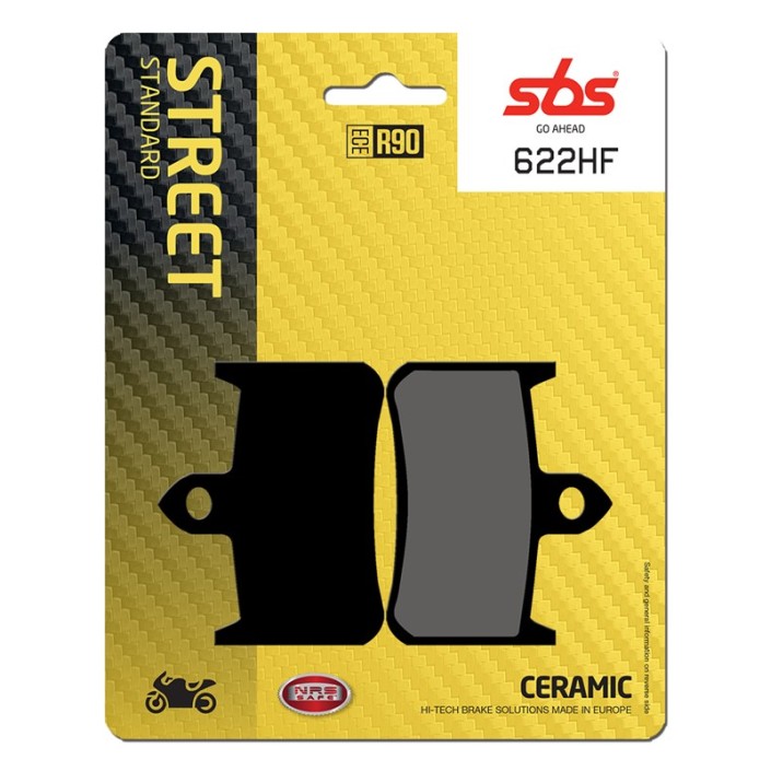 SBS - placute frana 622HF - Street [Ceramic]