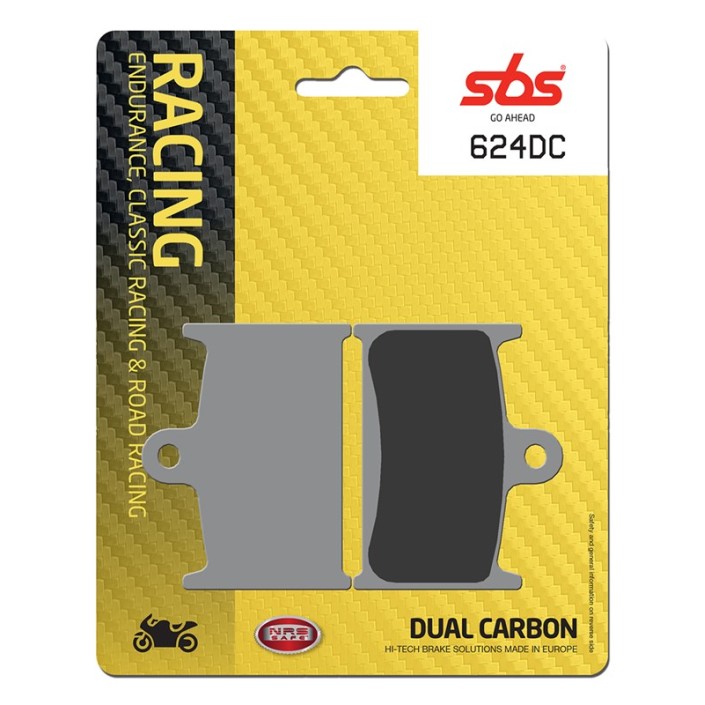 SBS - placute frana 624DC - Racing [Dual Carbon]