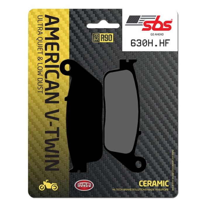 SBS - placute frana 630H.HF - American V-Twin [Ceramic]