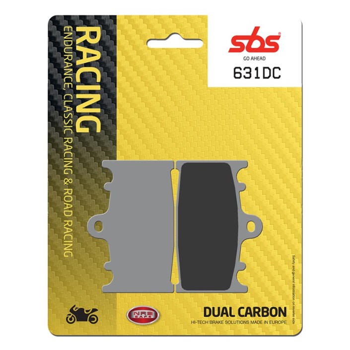 SBS - placute frana 631DC - Racing [Dual Carbon]