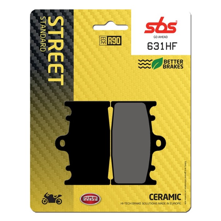 SBS - placute frana 631HF - Street [Ceramic]
