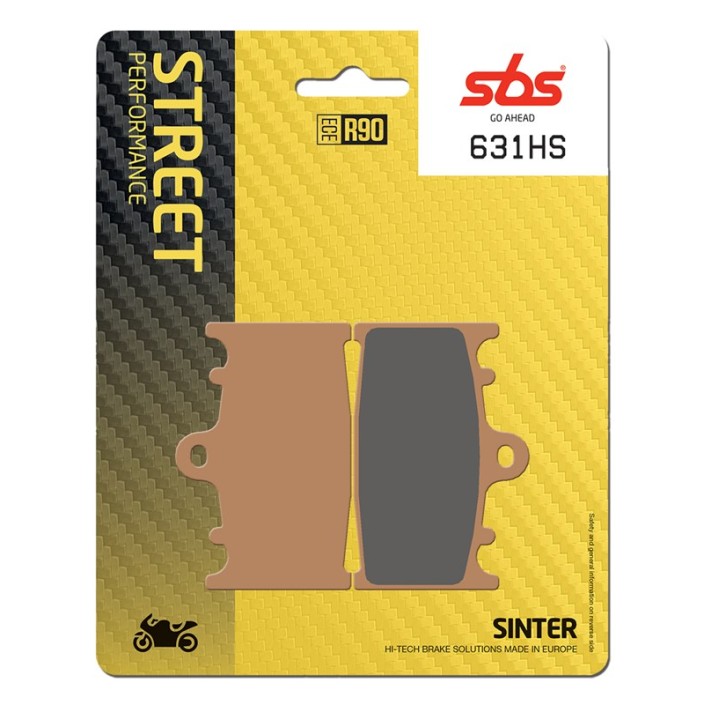 SBS - placute frana 631HS - Street [Sinter]