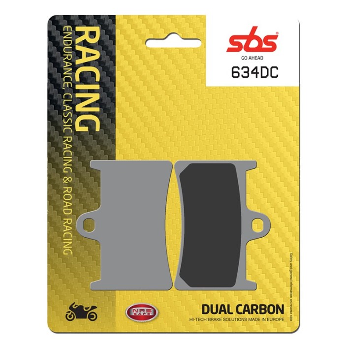 SBS - placute frana 634DC - Racing [Dual Carbon]