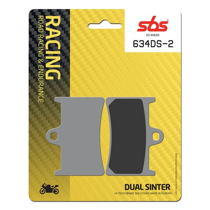 SBS - placute frana 634DS-2 - Racing [Dual Sinter]
