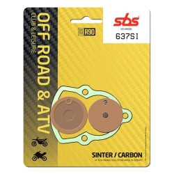 SBS - placute frana 637SI - Offroad & ATV [Sinter / Carbon]