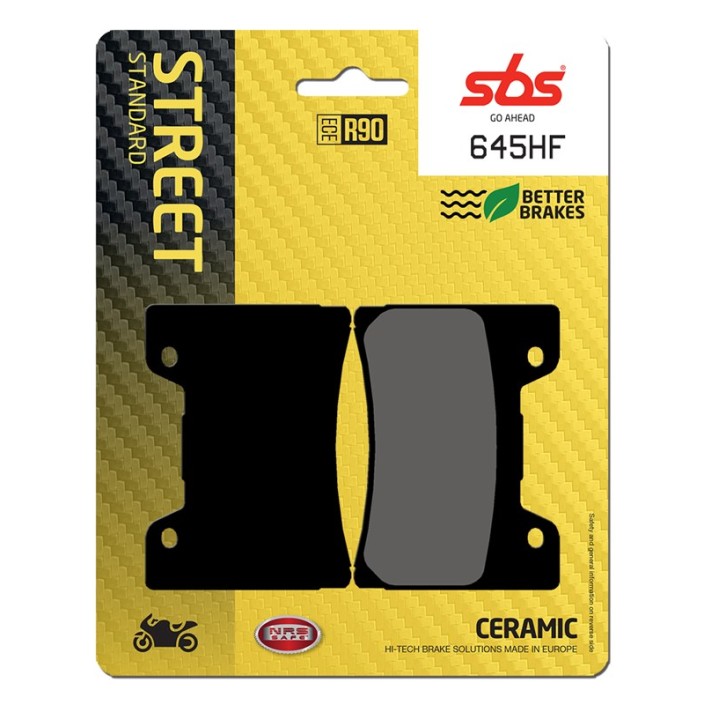 SBS - placute frana 645HF - Street [Ceramic]