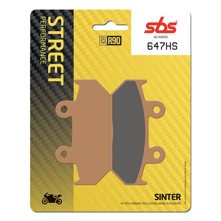 SBS - placute frana 647HS - Street [Sinter]