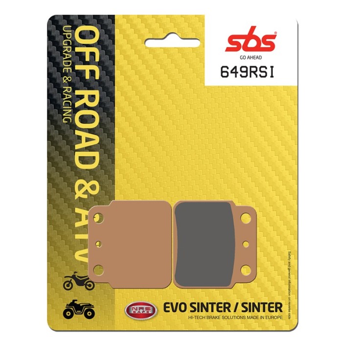 SBS - placute frana 649RSI - Offroad & ATV [Evo Sinter / Sinter]