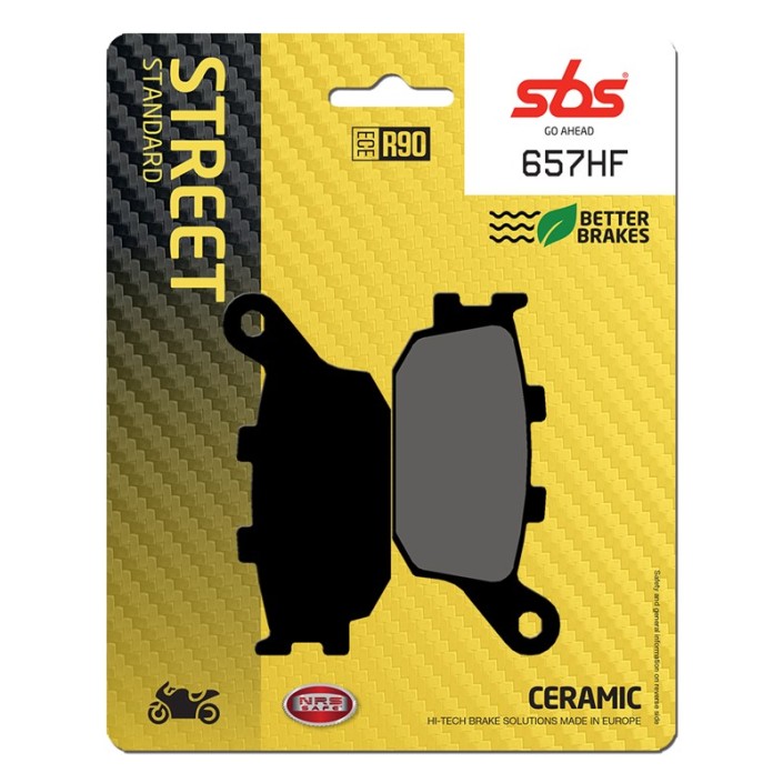 SBS - placute frana 657HF - Street [Ceramic]
