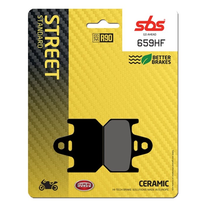 SBS - placute frana 659HF - Street [Ceramic]