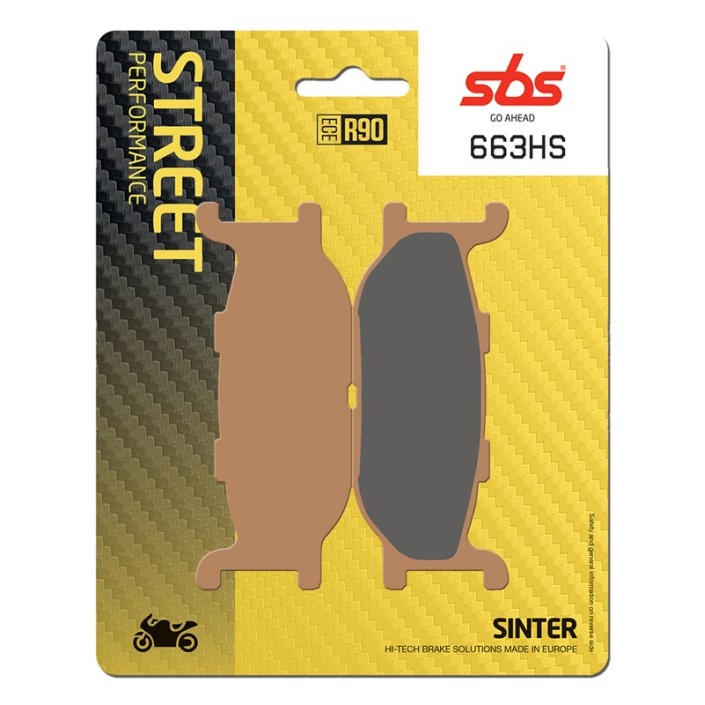 SBS - placute frana 663HS - Street [Sinter]