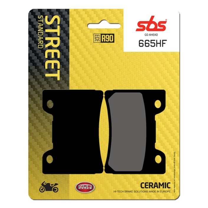 SBS - placute frana 665HF - Street [Ceramic]