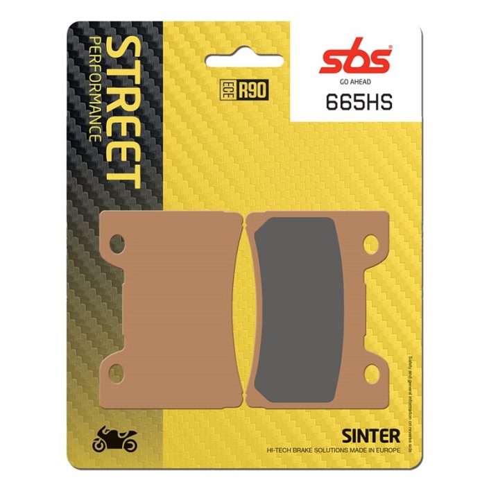 SBS - placute frana 665HS - Street [Sinter]