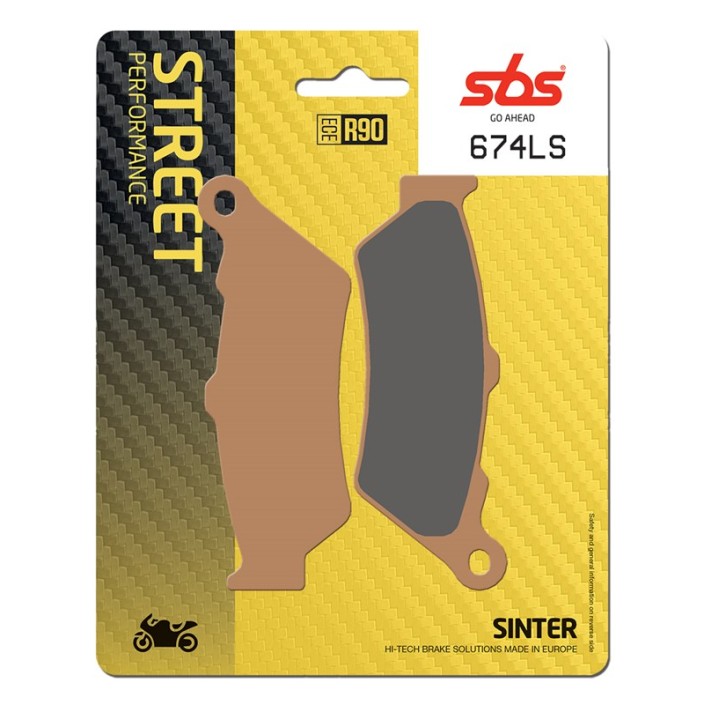SBS - placute frana 674LS - Street [Sinter]