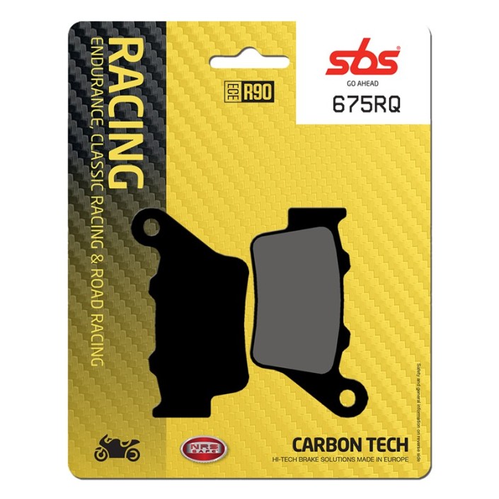 SBS - placute frana 675RQ - Racing [Carbon Tech]