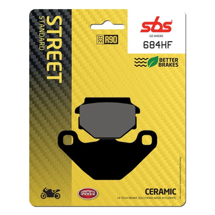 SBS - placute frana 684HF - Street [Ceramic]