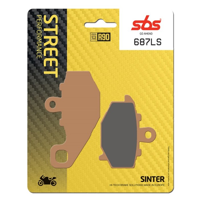 SBS - placute frana 687LS - Street [Sinter]
