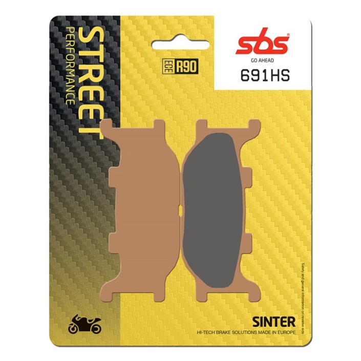 SBS - placute frana 691HS - Street [Sinter]