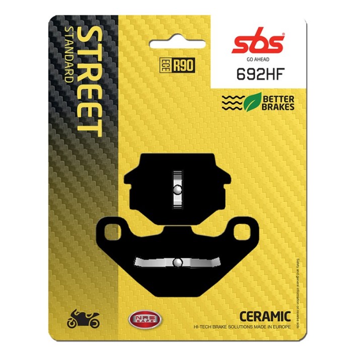 SBS - placute frana 692HF - Street [Ceramic]
