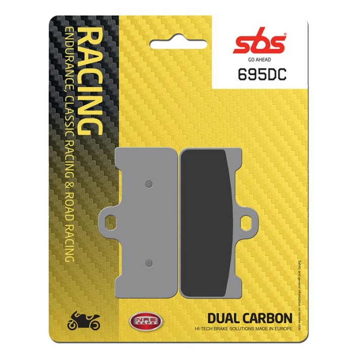 SBS - placute frana 695DC - Racing [Dual Carbon]