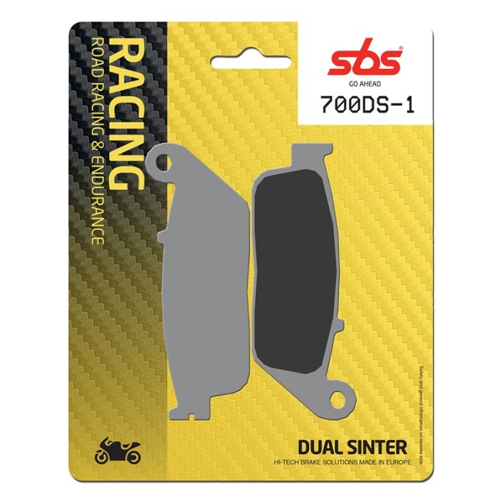 SBS - placute frana 700DS-1 - Racing [Dual Sinter]